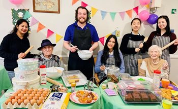 Newbury care home residents team up with local students to bring back favourite recipes