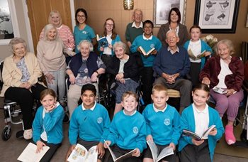 Sutton Coldfield care home residents and pupils join forces for Harvest Festival fun