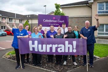 The Care Inspectorate praise Falkirk care home