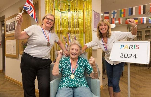 Haywards Heath care home enjoys a day of sport with the local community