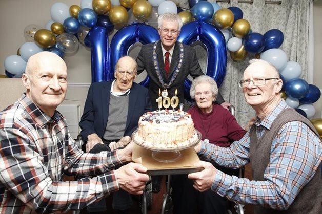 100-year-old Windsor care home resident says “a pint of beer whenever you feel like it” is the secret to a long life