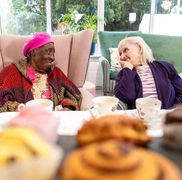 Dementia friendly carers café