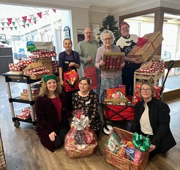 Worcester care home brings festive cheer to hundreds of local children 