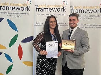 Windsor care home receives Gold Standards Framework accolade