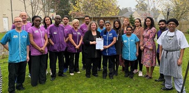 Aberdeen care home receives Gold Standards Framework accolade