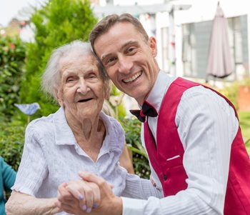 Local care home resident reveals secret to a long life on 102nd birthday 