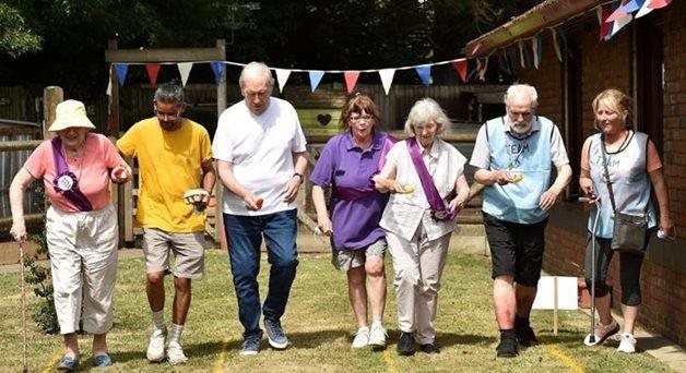 Surrey care homes host sports days for local community