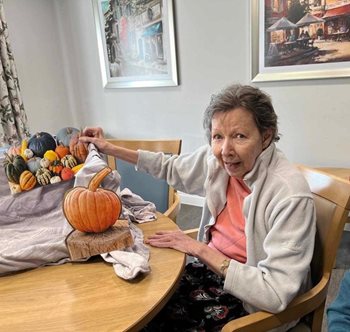 Macclesfield care home residents and pupils join forces for Harvest Festival fun