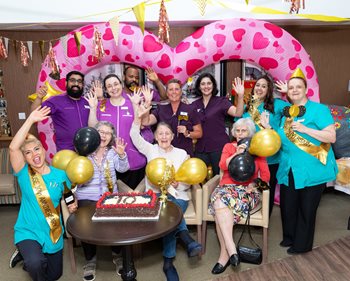 Leamington Spa care home toasts 10th birthday