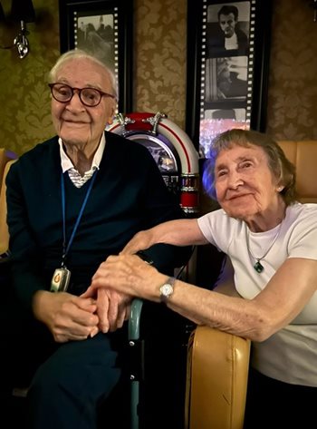 Edinburgh care home couple in their 90s reveal their secret to a happy marriage for Valentine’s Day