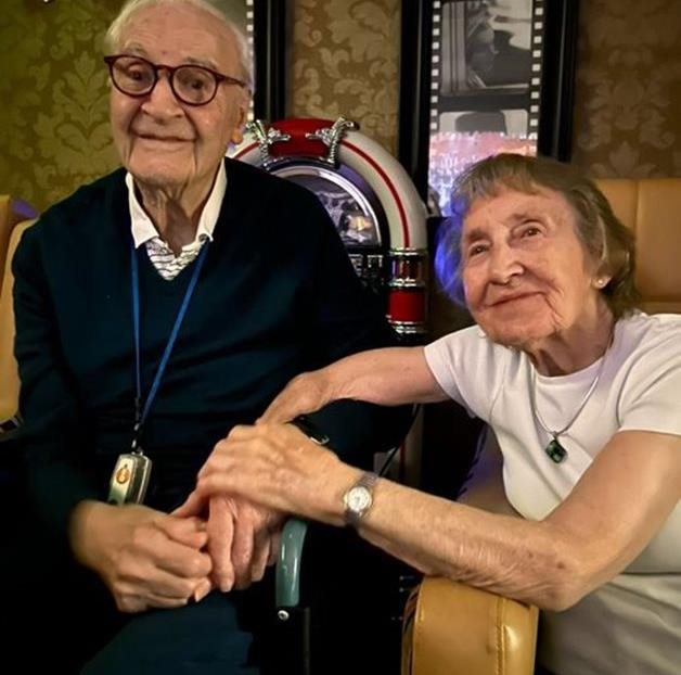 Edinburgh care home couple in their 90s reveal their secret to a happy marriage for Valentine’s Day