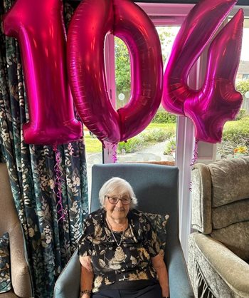 104-year-old Essex care home resident shares the secret to a long life