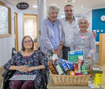 Stroud care home launches food bank drop-off point 