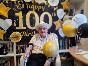 ‘Finding a wonderful partner’ is the secret to a long life, says 100-year-old Frome resident 