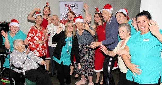 Hailsham care home residents get into swing of Christmas with festive show