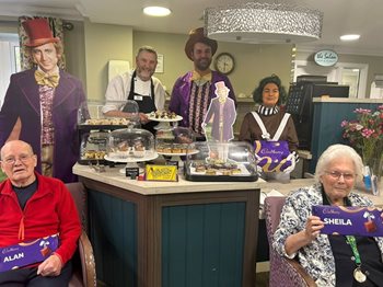 Three former Cadbury’s factory workers relive their sweetest days in Bromsgrove care home