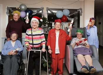 Colchester care home residents and Scout group join forces for festive fun