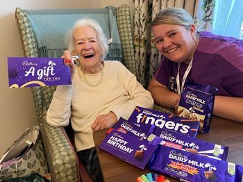 A Cadbury’s Dairy Milk a day – the secret to living a long life, told by Quorn centenarian