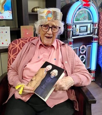 Shrewsbury care home resident shares secret to long life on 100th birthday