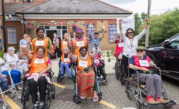 Enfield care home enjoys a day of sport with the local community