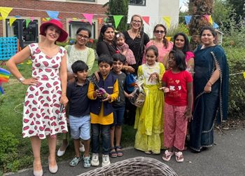 Newbury care home enjoys Indian inspired sports day with the local community