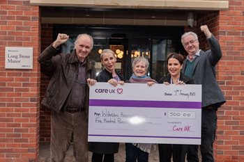 New Wilmslow care home donates to local historical society