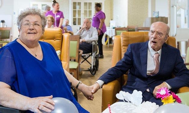 Hertfordshire care home residents share advice to young couples on diamond anniversary