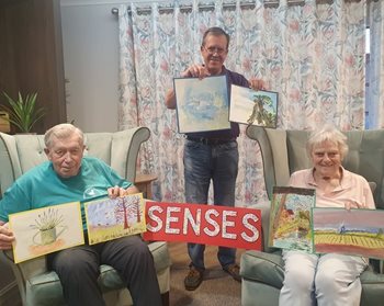 Art project sees Chichester care home residents getting creative