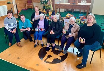 Cheltenham care home residents join forces with local church for Harvest Festival