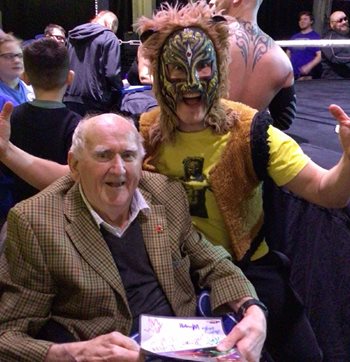 Frome care home surprises wrestling-mad 96-year-old 