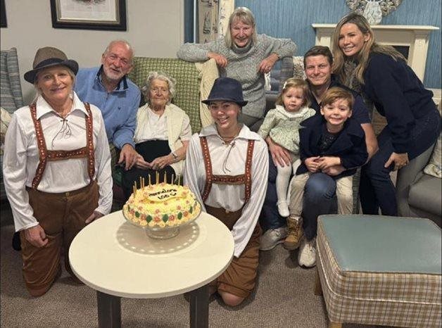 100-year-old Whitstable care home resident shares secret to a long and happy life on her birthday