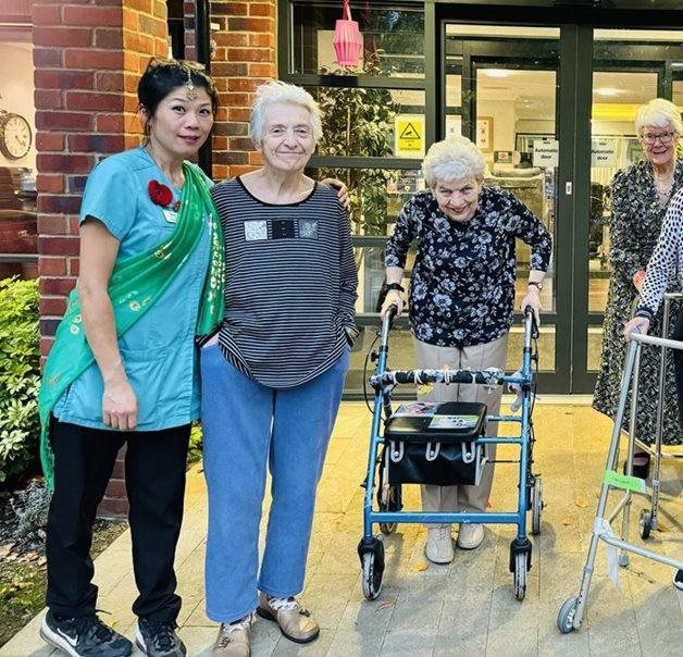 High Wycombe care home residents celebrate Diwali