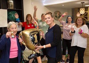 Sidcup care home enjoys a day of sport with the local community