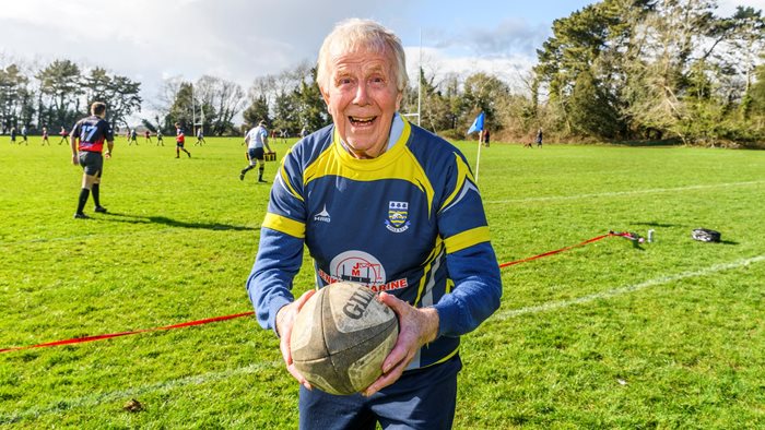 87-year-old Poole care home resident returns to the rugby pitch | Care UK