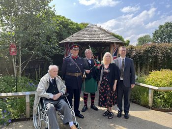 Sale care home veterans honour D-Day anniversary