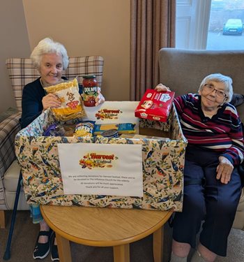 Richmond care home residents donate to good cause