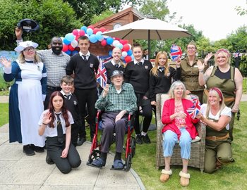 Hythe care home hosts 1940s garden party to honour D-Day