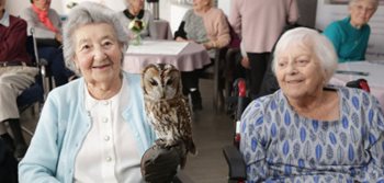 Bird is the word! Ascot care home residents spread their wings to celebrate the best of British bird