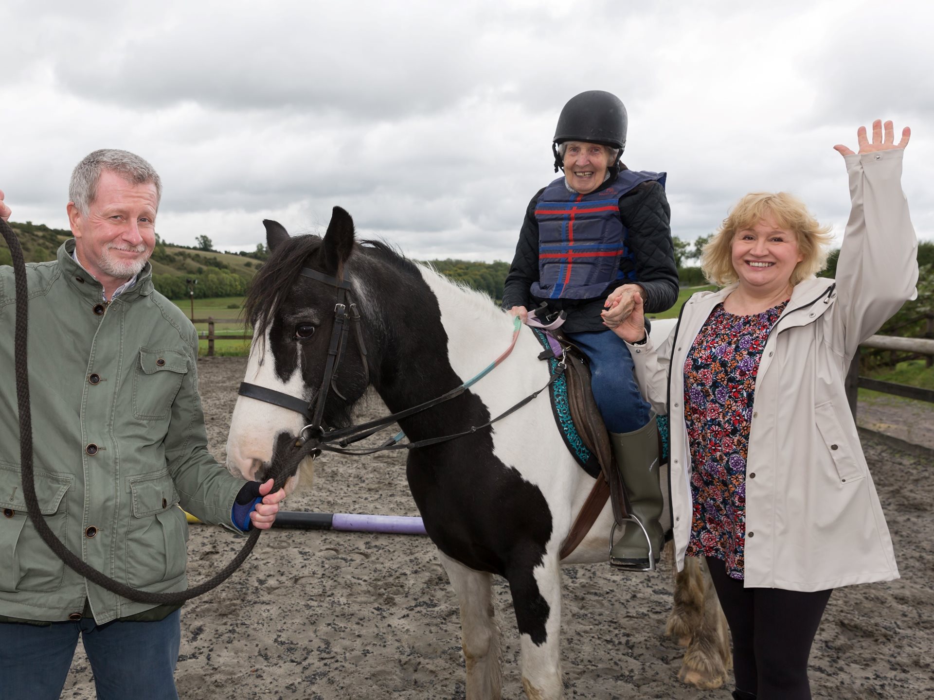 85-year-old Frome care home resident’s wish to ride again comes true