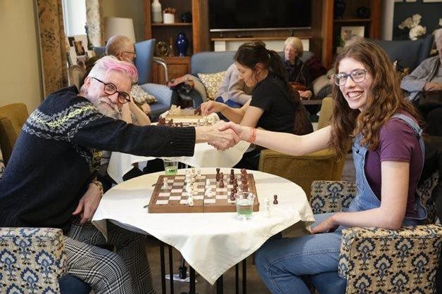 Cambridge care home hosts chess competition with university club in memory of late resident