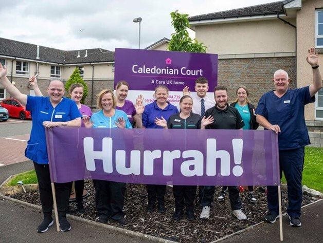 The Care Inspectorate praise Falkirk care home