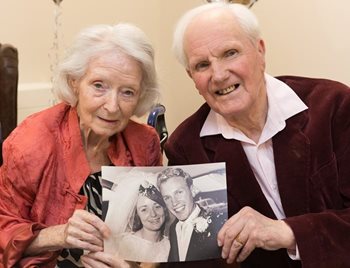 Stansted care home residents share secrets to a long, successful marriage on diamond anniversary