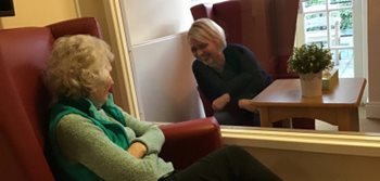 Dedicated, Covid-safe indoor visiting suite opens at Broadwater Lodge care home