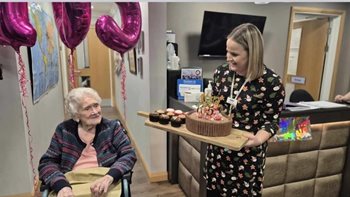 105-year-old Chester care home resident shares tasty secret to long life 