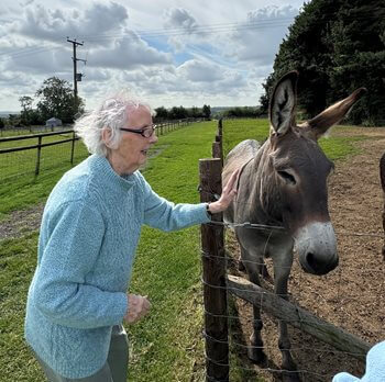 Market Harborough care home residents plough through memory lane