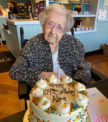 104-year-old Edinburgh care home resident shares secret to living a long life