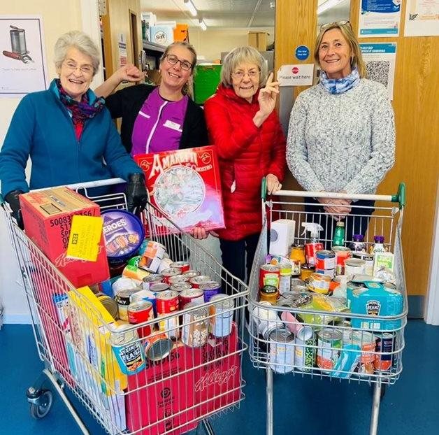 Shrewsbury care home launches food bank drop-off point 