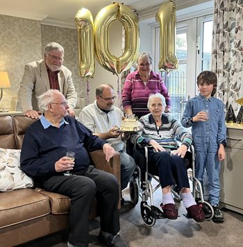 101-year-old Salisbury care home resident shares the secret to a long life