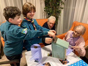 Residents at Sutton care home flock together for RSPB Big Garden Birdwatch