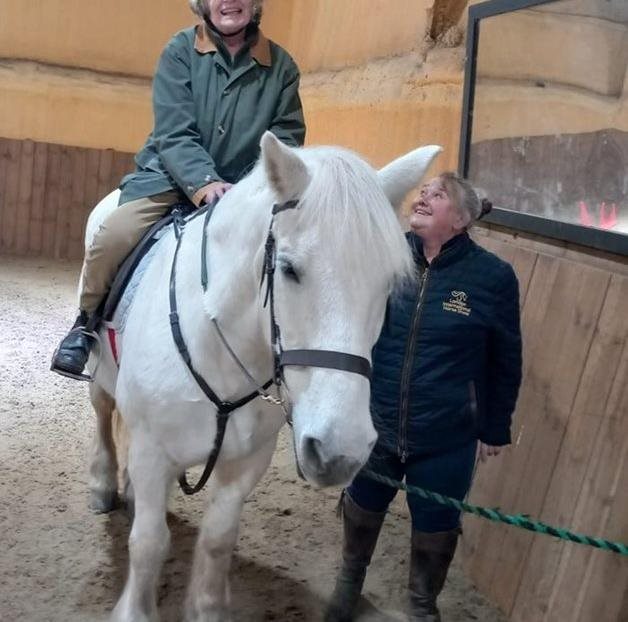 90-year-old Quorn care home resident gets back in the saddle